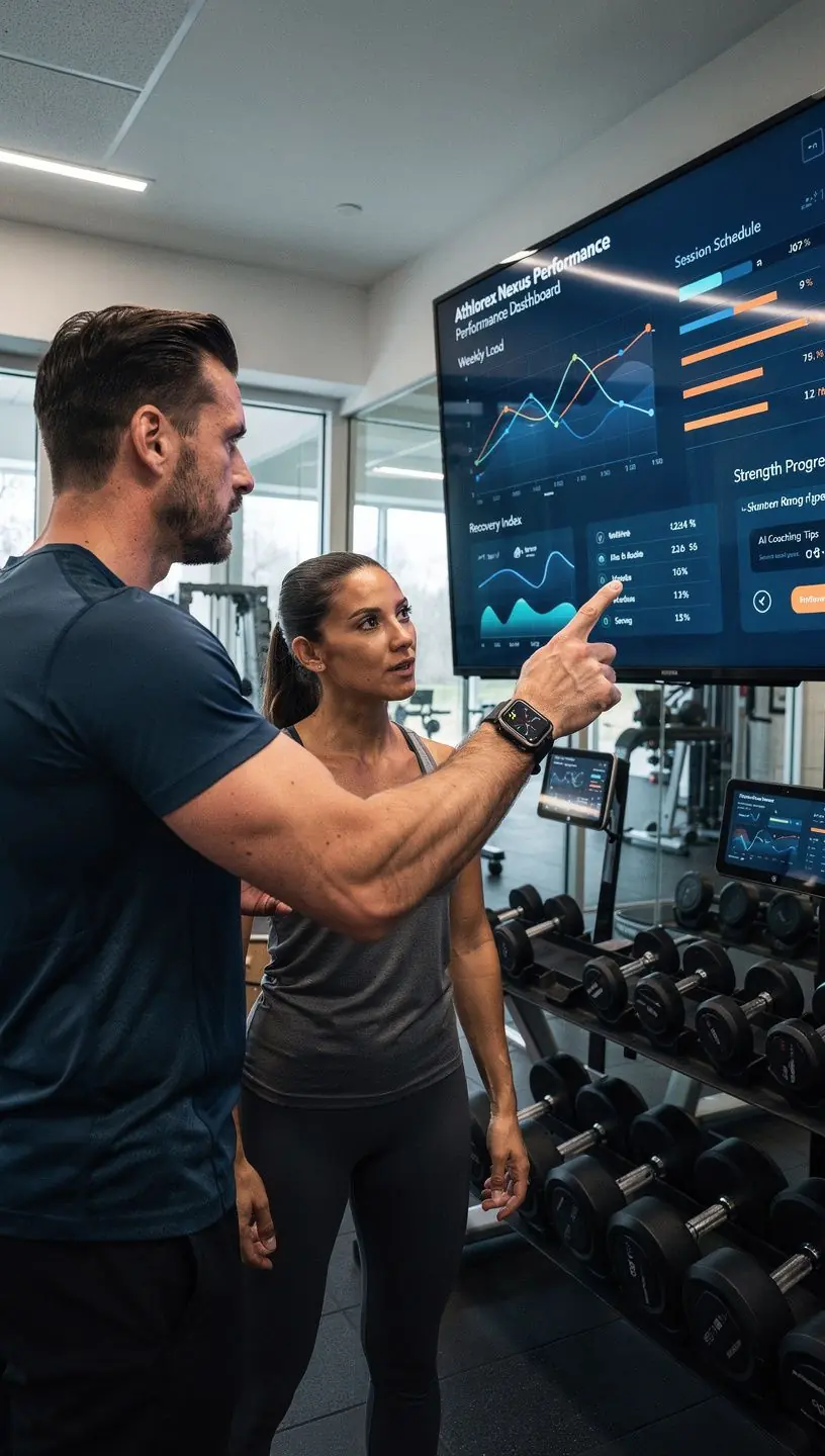 Treneris, kas sniedz instrukcijas grupas treniņā